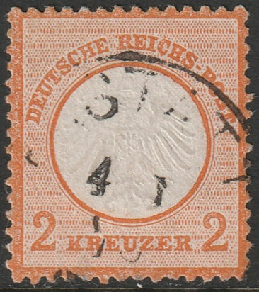 Germany 1872 Sc 8 used