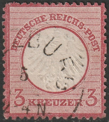 Germany 1872 Sc 9 used Sulzburg cancel