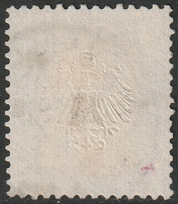 Germany 1872 Sc 11 used Mannheim cancel