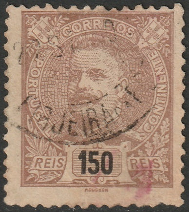 Portugal 1895 Sc 127 used Figueira da Foz cancel