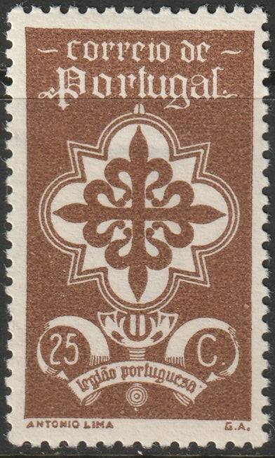 Portugal 1940 Sc 582 MH* hinge thin