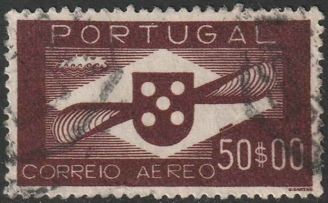 Portugal 1941 Sc C10 air post used