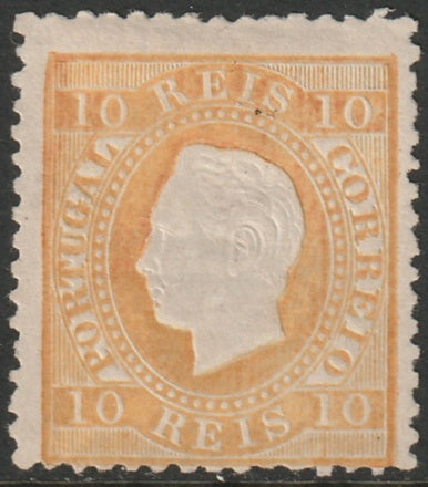 Portugal 1871 Sc 35 MNG(*) signed perf 12.5