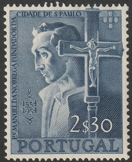 Portugal 1954 Sc 801 MH*