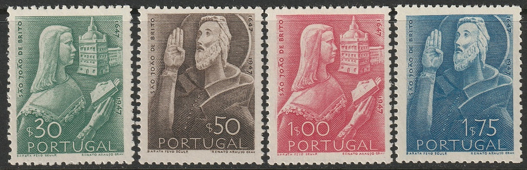 Portugal 1948 Sc 689-92 set MH*