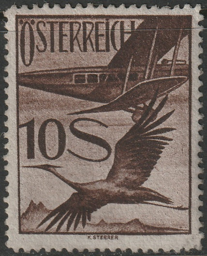 Austria 1926 Sc C31 air post MNH** small crease