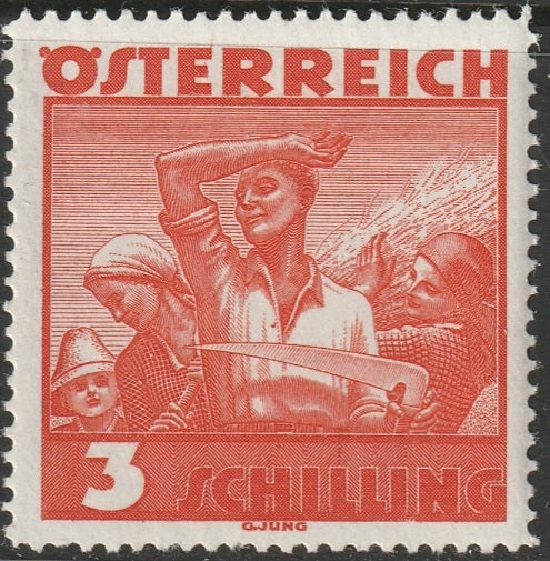 Austria 1936 Sc 378 MNH**