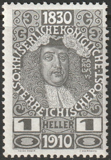 Austria 1910 Sc 128 MNH** crease