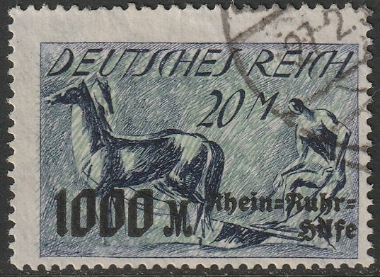 Germany 1923 Sc B7 used