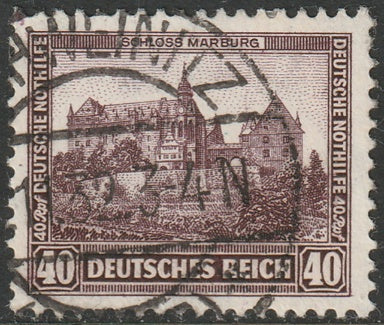 Germany 1932 Sc B48 used Schweinitz (Elster) cancel