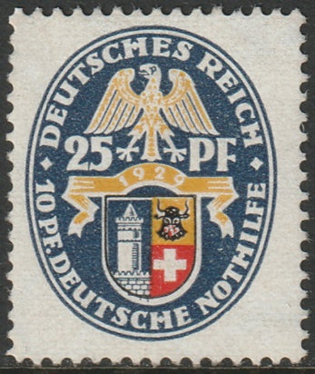 Germany 1929 Sc B31 MNH**