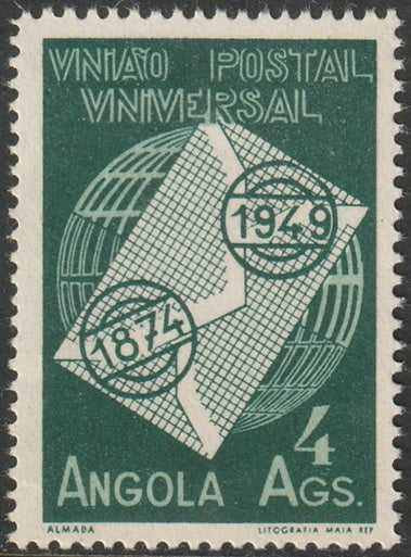 Angola 1949 Sc 327 MNH**