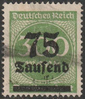 Germany 1923 Sc 250 used