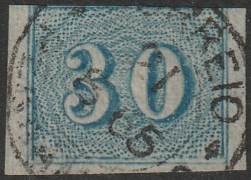 Brazil 1854 Sc 38b used