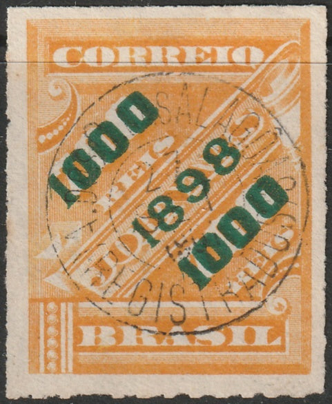 Brazil 1898 Sc 126 used Alagaos cancel