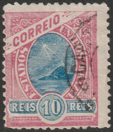 Brazil 1902 Sc 113a used wider spacing