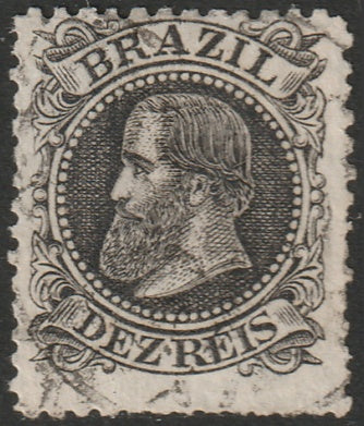 Brazil 1882 Sc 82a used light cancel