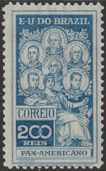 Brazil 1909 Sc 191 MH*