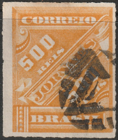 Brazil 1889 Sc P7 newspaper used