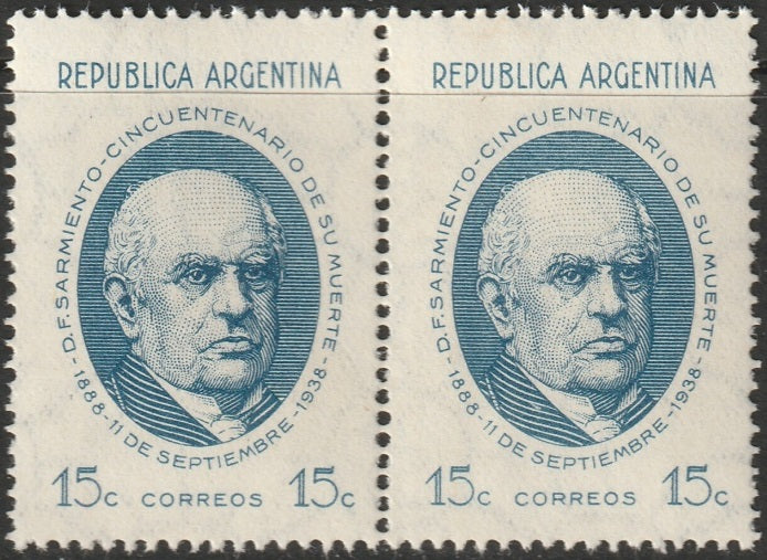 Argentina 1938 Sc 456 pair MNH**