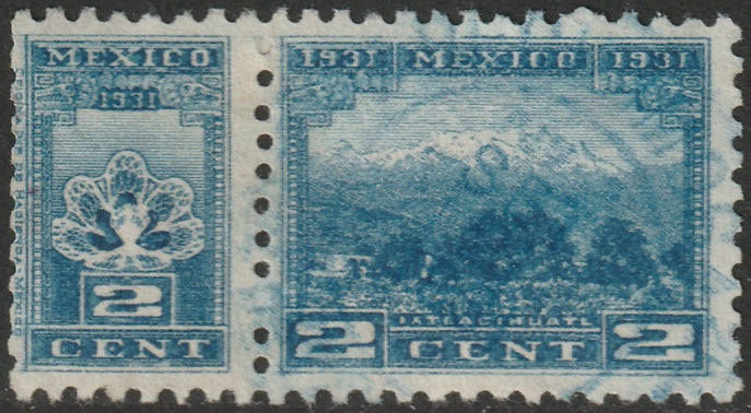 Mexico 1931 R615 renta interior revenue used postally