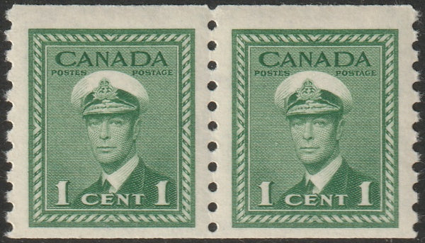 Canada 1948 Sc 278 coil pair MNH**