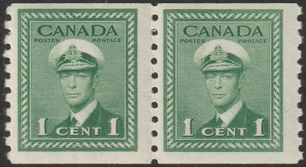 Canada 1948 Sc 278 coil pair MNH**