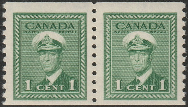 Canada 1948 Sc 278 coil pair MNH**