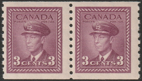 Canada 1948 Sc 280 coil pair MNH**