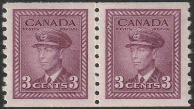 Canada 1948 Sc 280 coil pair MNH**
