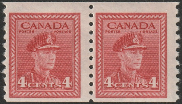 Canada 1948 Sc 281 coil pair MNH**