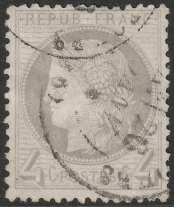 France 1872 Sc 52 used