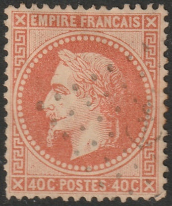 France 1868 Sc 35a used anchor (ancre) cancel