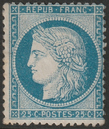 France 1871 Sc 58 MH*