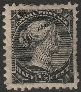 Canada 1882 Sc 84 used light cancel