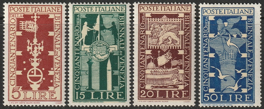 Italy 1949 Sc 510-3 set MNH**