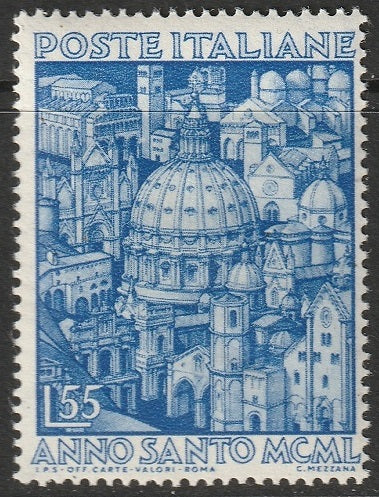 Italy 1950 Sc 536 MNH**