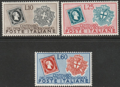 Italy 1951 Sc 587-9 set MNH**