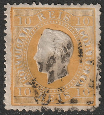 Portugal 1871 Sc 35 used