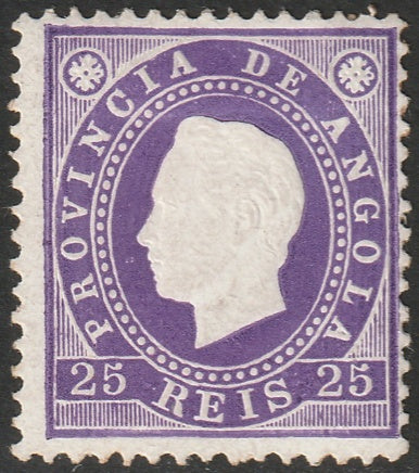 Angola 1886 Sc 19 MLH*