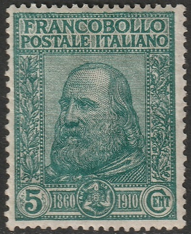 Italy 1910 Sc 115 MLH* gum crazing/toning