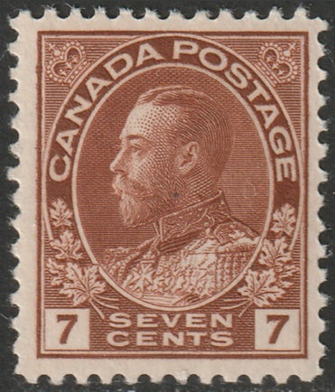 Canada 1924 Sc 114b MLH* wet printing