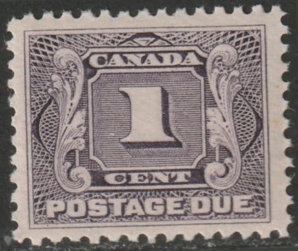 Canada 1906 Sc J1 postage due MLH*