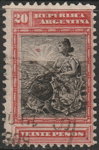 Argentina 1899 Sc 142 used