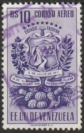 Venezuela 1951 Sc C382 air post used