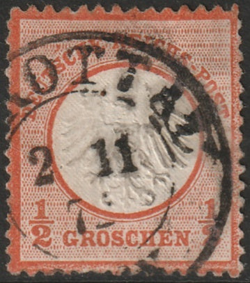 Germany 1872 Sc 3 used Kottaz cancel