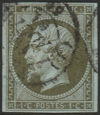 France 1860 Sc 12 used