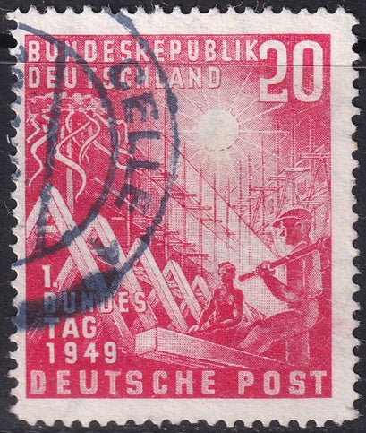 Germany 1949 Sc 666 used Celle cancel
