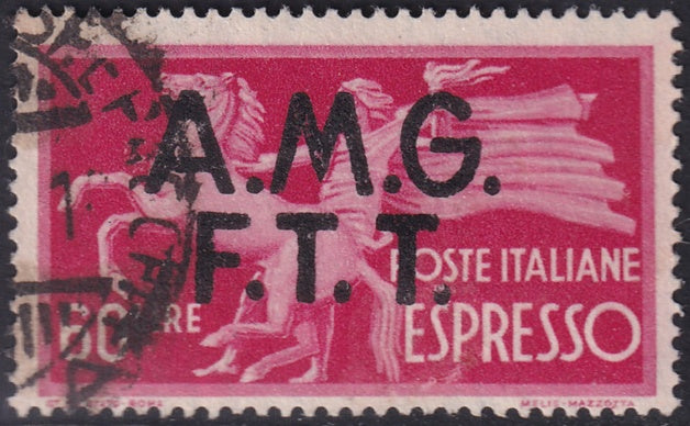 Trieste Zone A 1947 Sc E4 express used