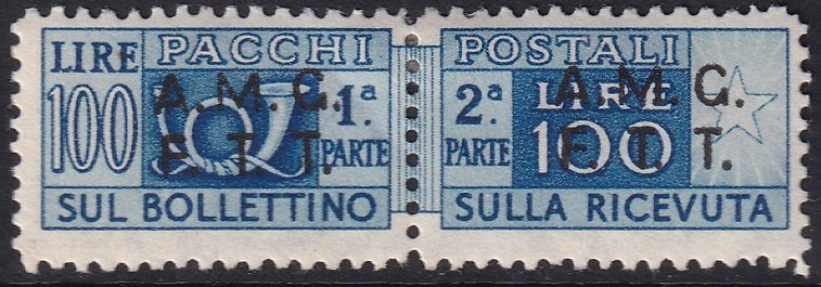Trieste Zone A 1947 Sc Q9 parcel post MH*